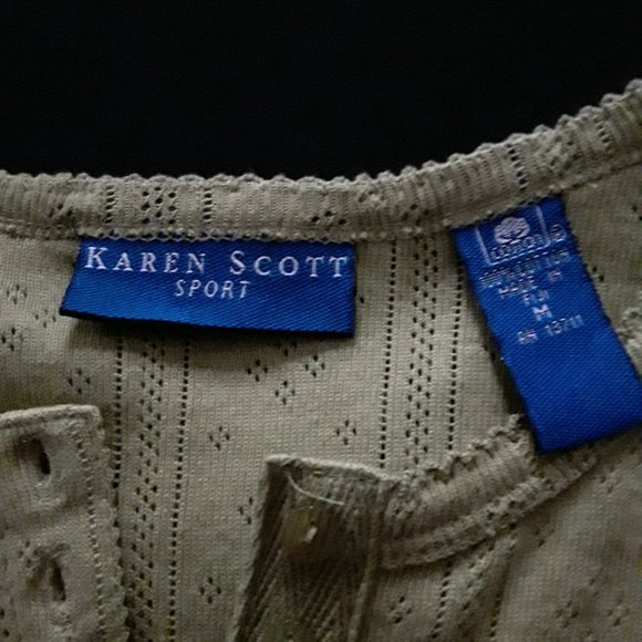 Women's Button Down Short Sleeve Top - NWOT - Picture 2 of 4